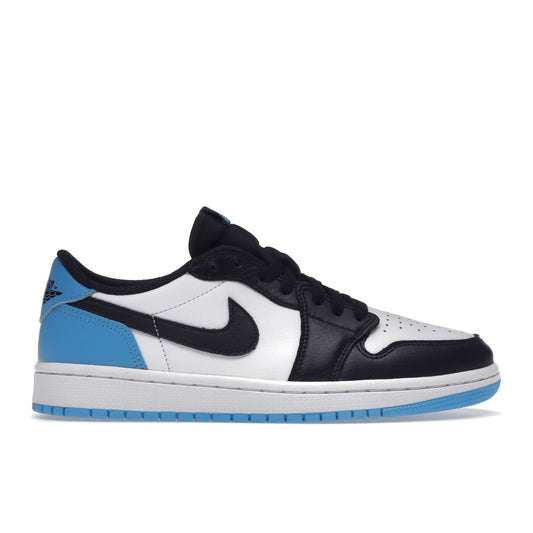 Air Jordan 1 Low Black Dark Powder Blue