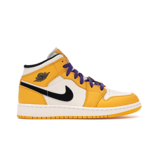 Air Jordan 1 Mid SE Lakers - Lucid Soles