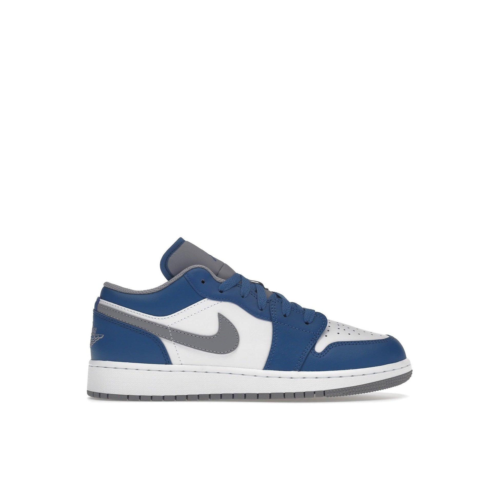 Air Jordan 1 Low True Blue - Lucid Soles
