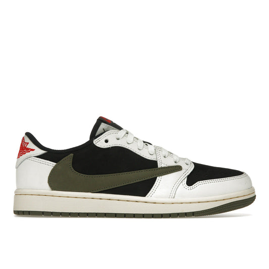Air Jordan Retro 1 Low OG SP Travis Scott Olive (Women's) - Lucid Soles