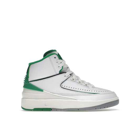 Air Jordan Retro 2 Lucky Green (GS) - Lucid Soles