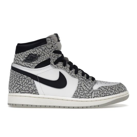 Air Jordan Retro 1 High OG White Cement - Lucid Soles