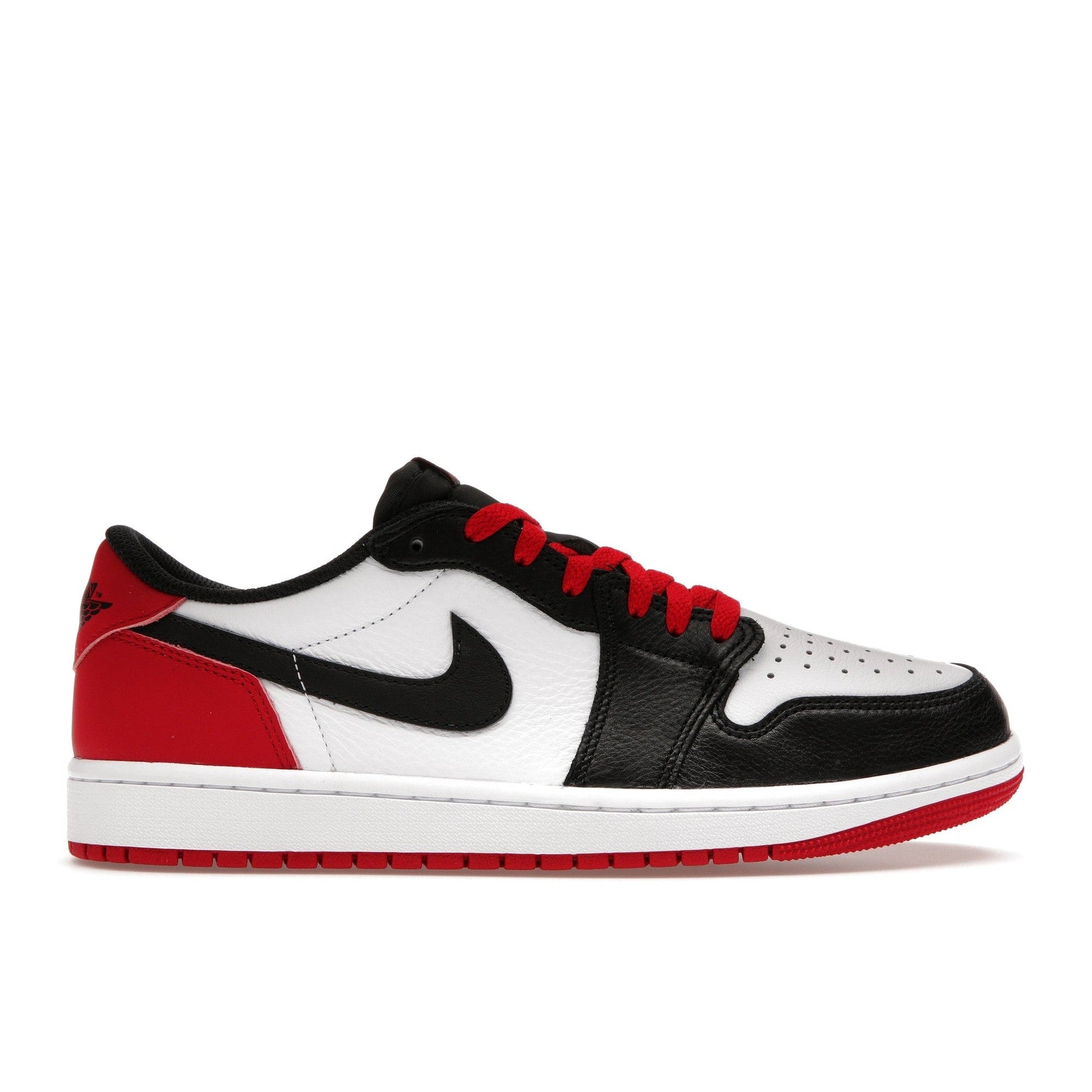 Air Jordan Retro 1 Low OG Black Toe (2023) - Lucid Soles