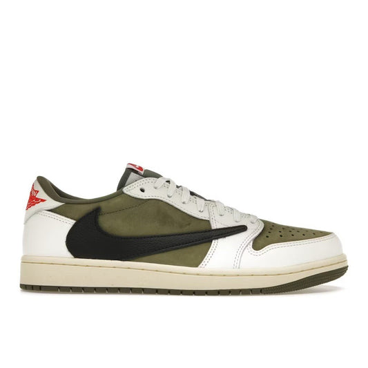 Air Jordan 1 Retro Low OG SP Travis Scott Medium Olive - Lucid Soles