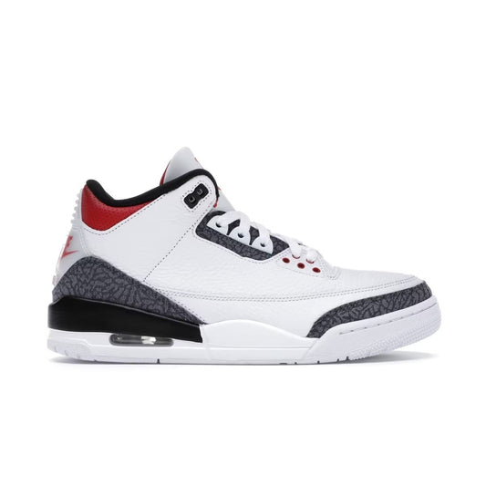 Air Jordan Retro 3 SE Fire Red Denim (2020) - Lucid Soles