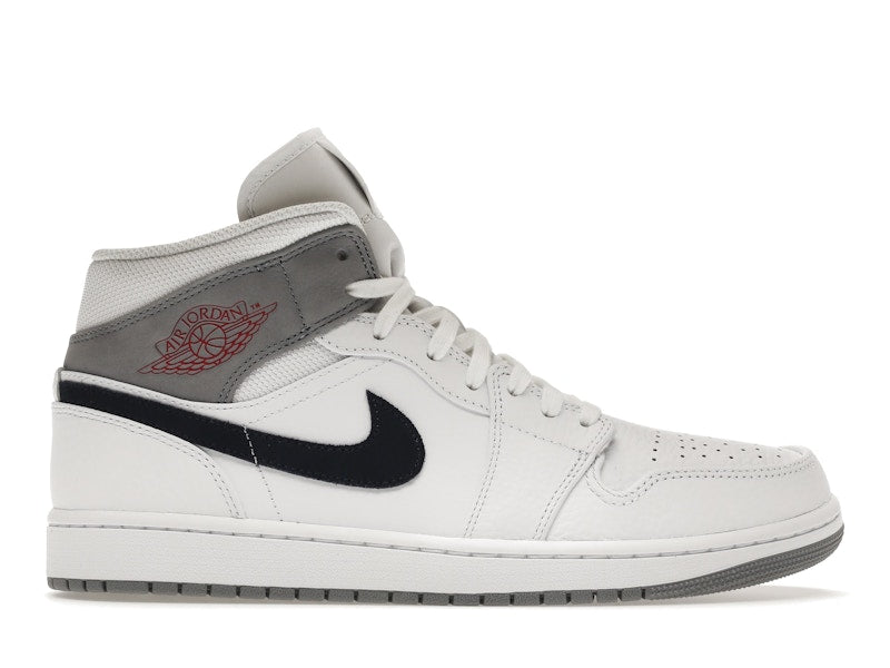 Air Jordan 1 Mid "Paris White" - Lucid Soles