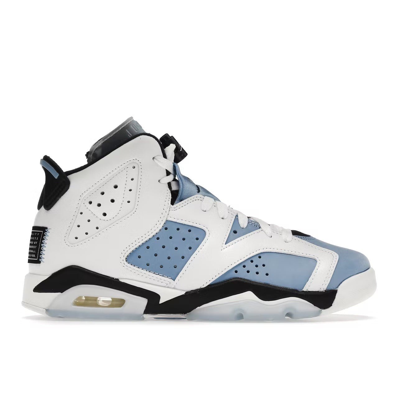 Air Jordan Retro 6 "UNC" White (GS) - Lucid Soles