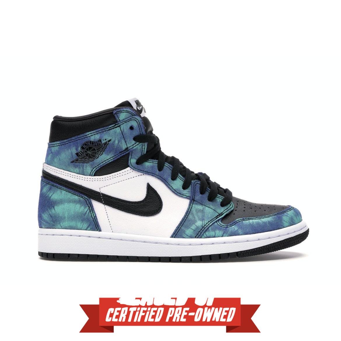 PRE OWNED Air Jordan Retro 1 "Tie Dye" - Lucid Soles
