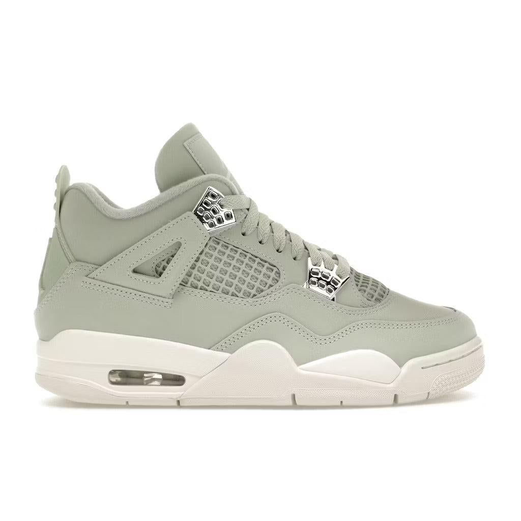 Air Jordan 4 Retro Seafoam Sail (Women's) - Lucid Soles