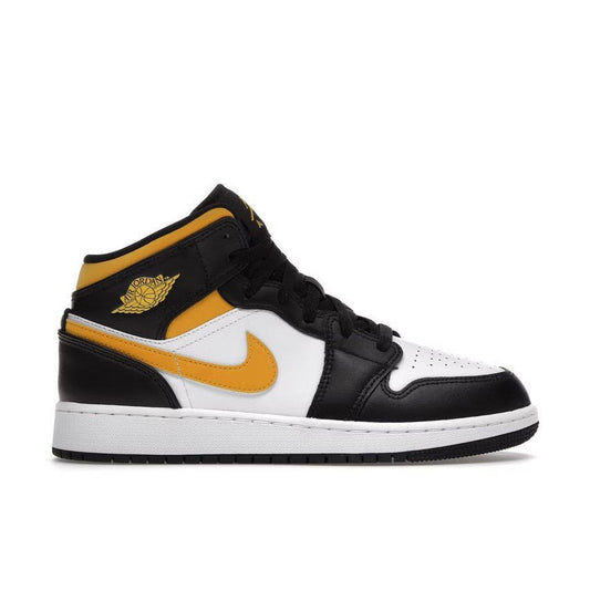 Air Jordan Retro 1 Mid "Pollen" GS - Lucid Soles