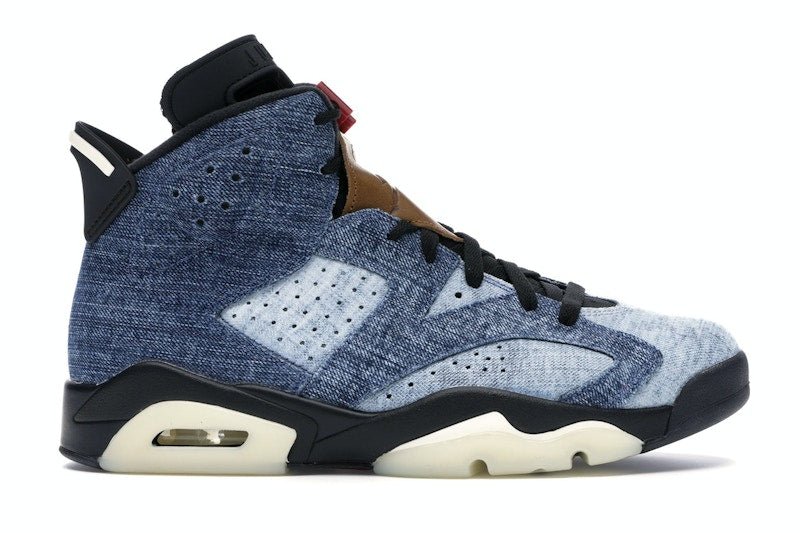 Air Jordan Retro 6 "Washed Denim" - Lucid Soles