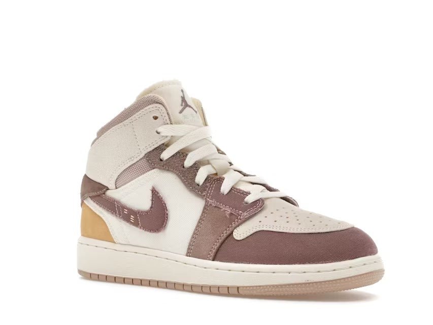 Air Jordan 1 Mid SE Craft Taupe Haze - Lucid Soles