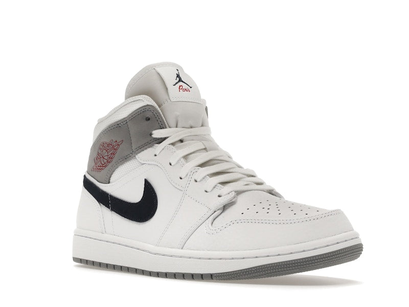 Air Jordan 1 Mid "Paris White" - Lucid Soles