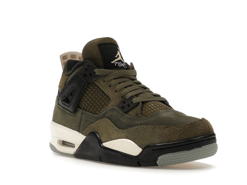 Jordan 4 Retro SE Craft Medium Olive (GS) - Lucid Soles