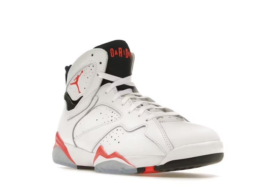 Air Jordan Retro 7 White Infrared - Lucid Soles