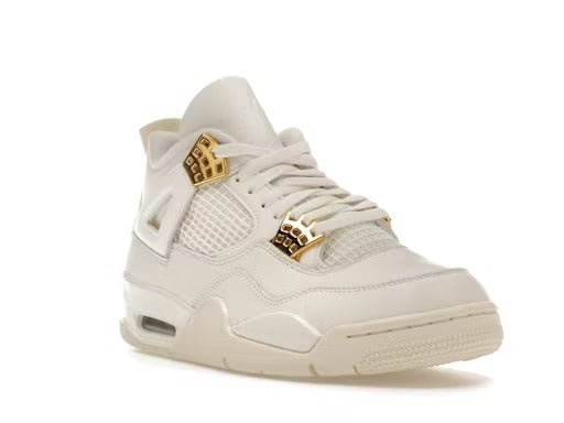 Jordan 4 Retro Metallic Gold (Women's) - Lucid Soles