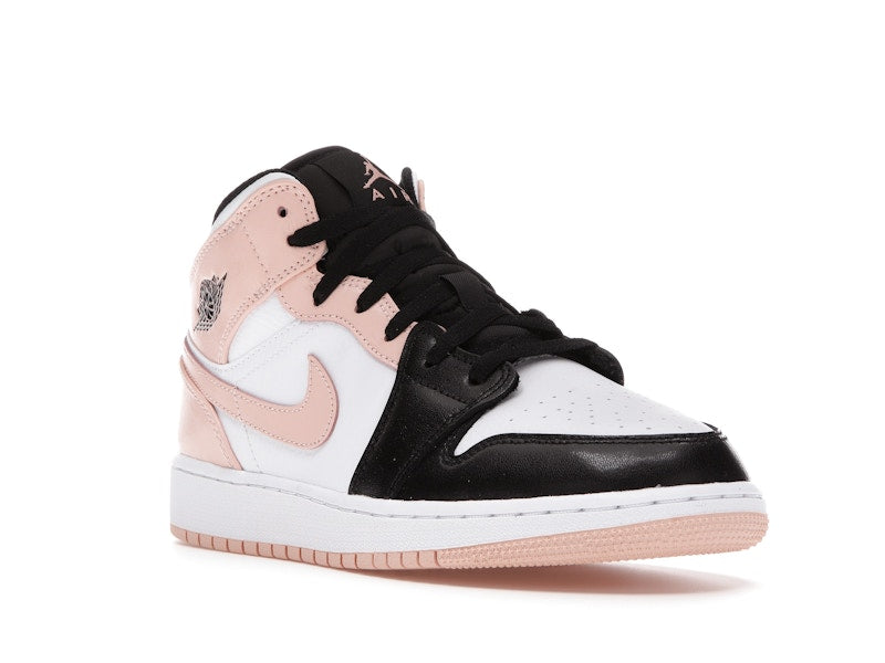 Air Jordan 1 Mid Arctic Orange Black Toe