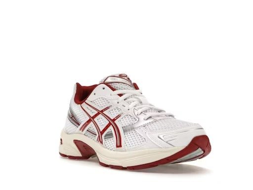Asics Gel - 1130 White/ Red Dahlia - Lucid Soles