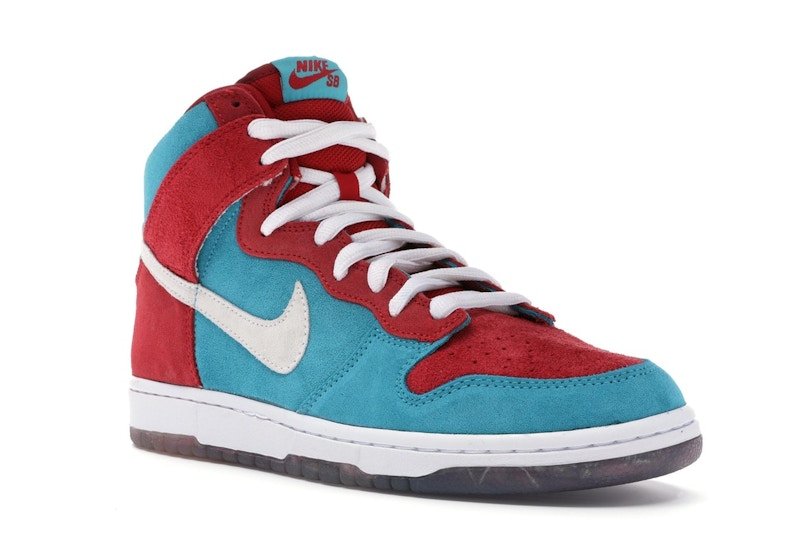 Nike SB Dunk High Bloody Gums - Lucid Soles