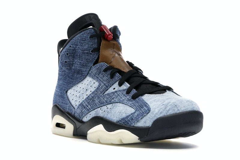 Air Jordan Retro 6 "Washed Denim" - Lucid Soles