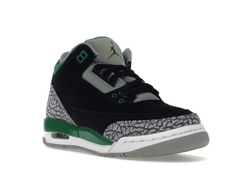 Air Jordan Retro 3 Retro Pine Green (GS) - Lucid Soles