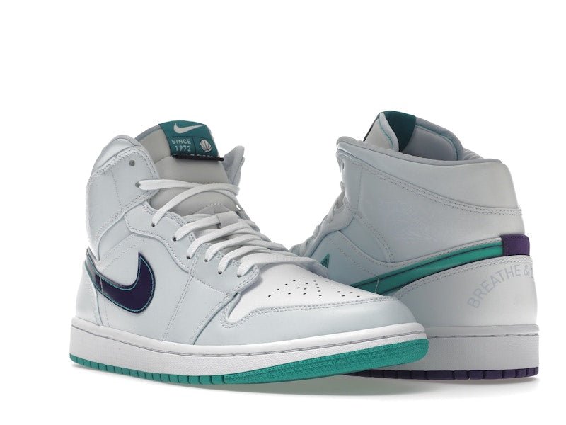 Air Jordan 1 Mid Pregame Pack "Mindfulness Luka Doncic" - Lucid Soles