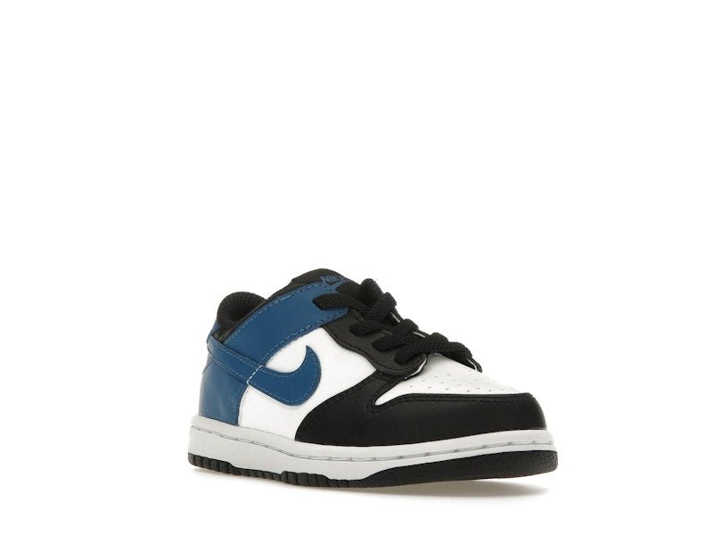 Nike Dunk Low Black White Blue (TD) - Lucid Soles