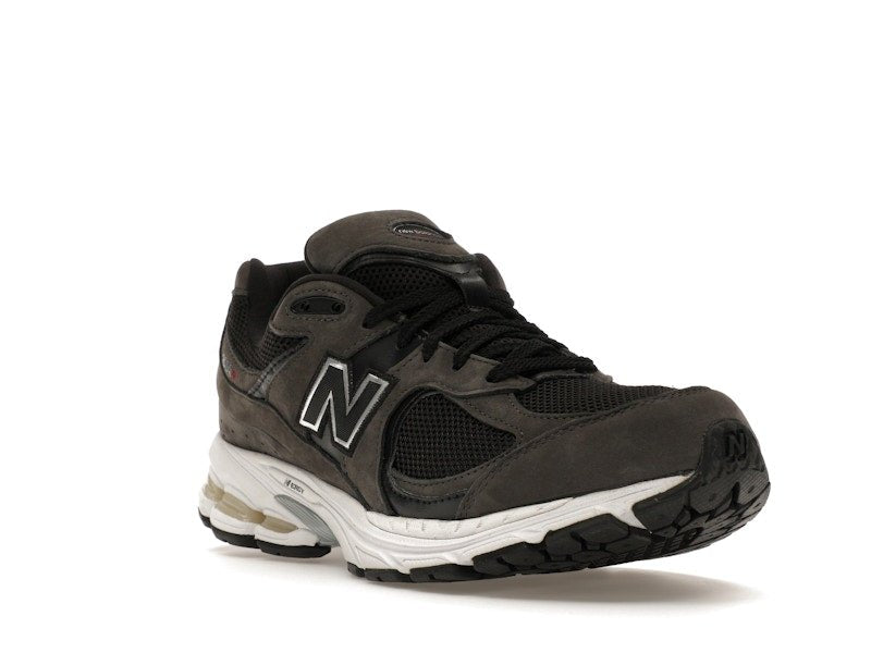 New Balance 2002R Black Grey - Lucid Soles