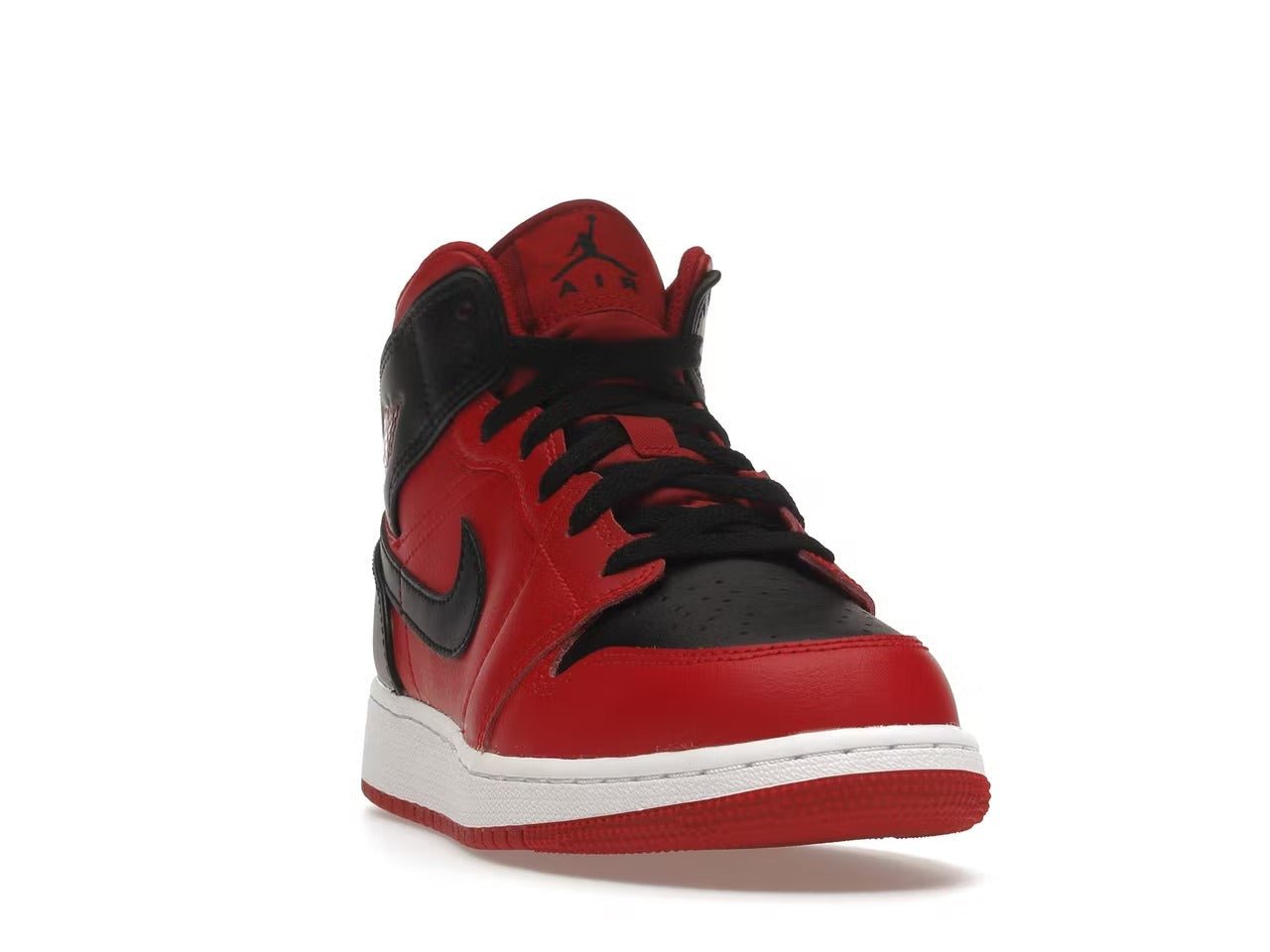 Air Jordan 1 Mid Reverse Bred (2021) - Lucid Soles