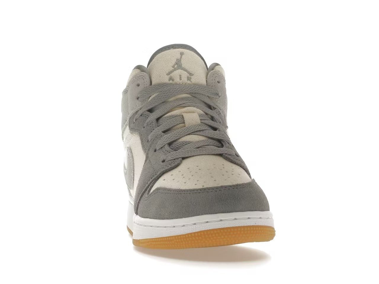 Air Jordan 1 Mid SE "Coconut Milk Particle Grey" - Lucid Soles