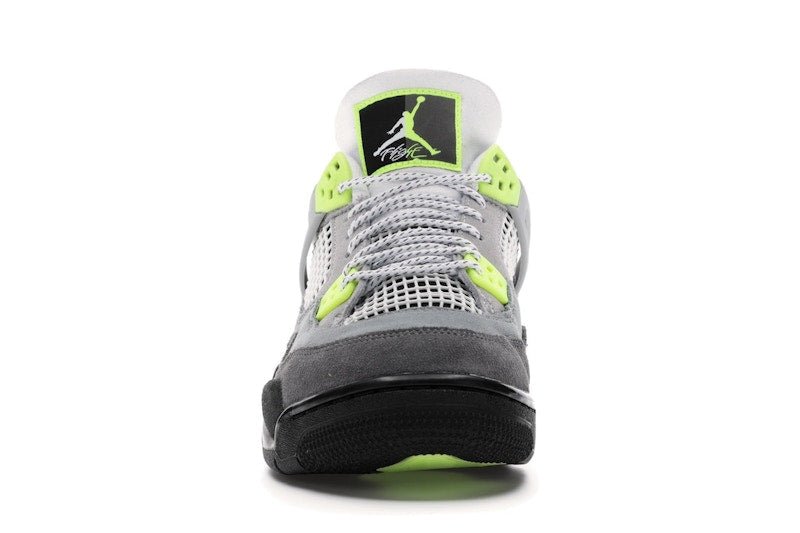 Air Jordan Retro 4 SE 95 "Neon Green" GS - Lucid Soles