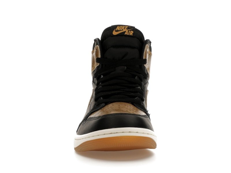 Air Jordan Retro 1 "Black Metallic Gold" - Lucid Soles
