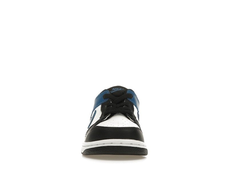 Nike Dunk Low Black White Blue (TD) - Lucid Soles