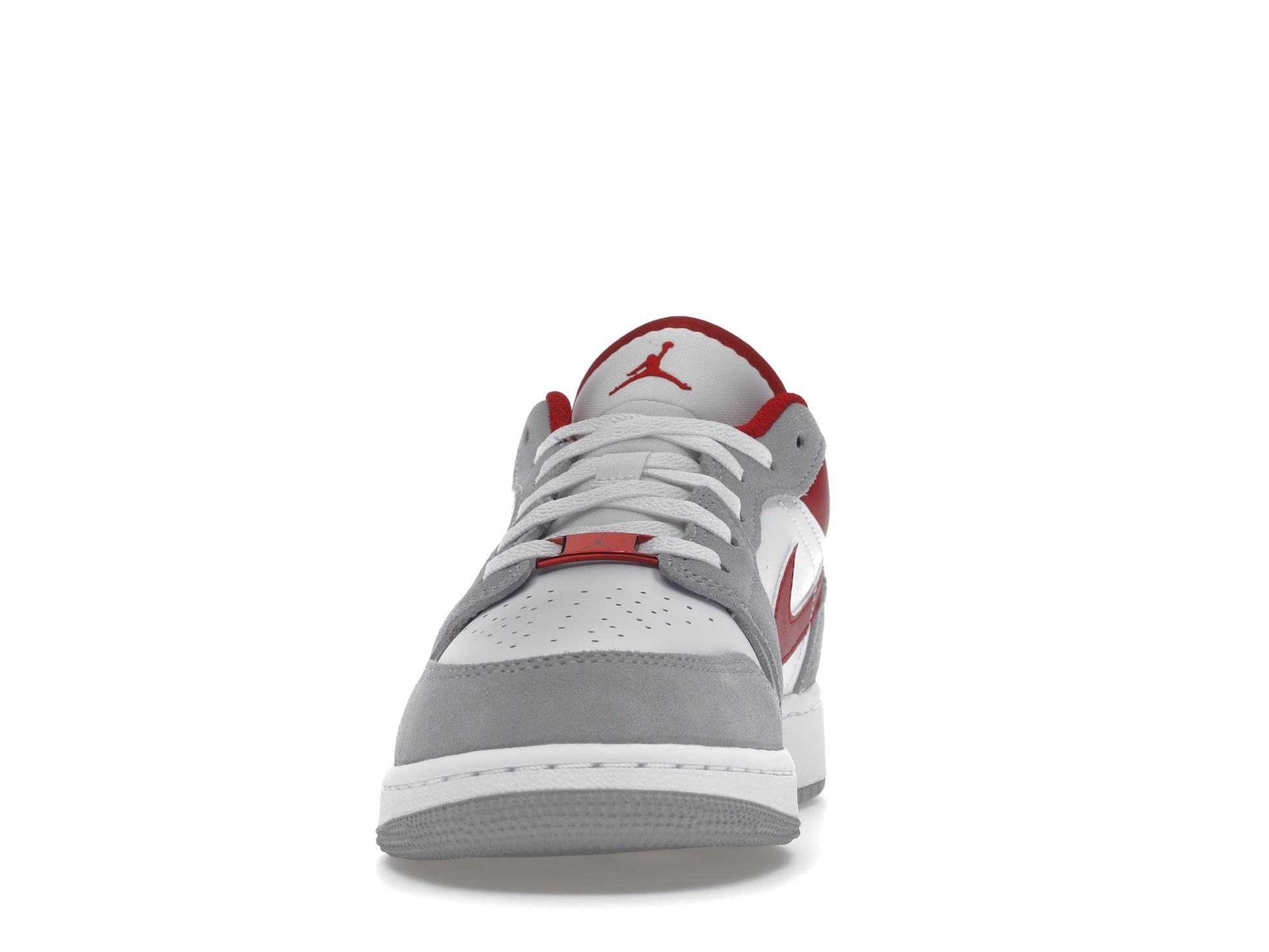Air Jordan 1 Low SE Smoke Grey Gym Red - Lucid Soles