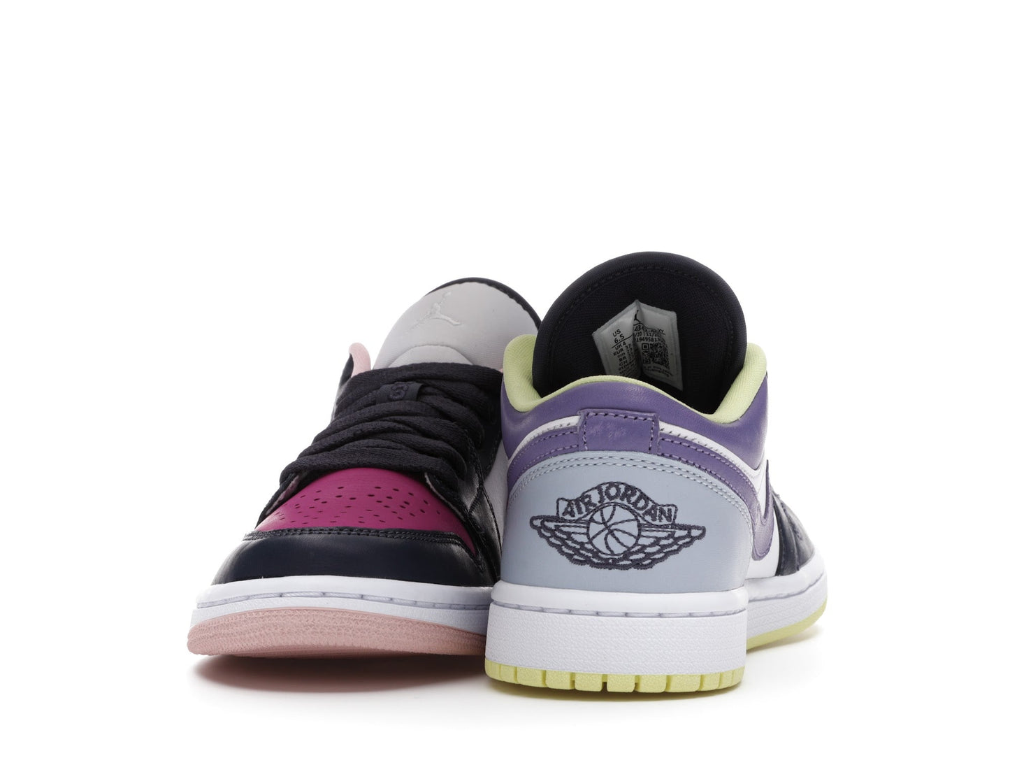 Air Jordan 1 Low Purple Magenta - Lucid Soles