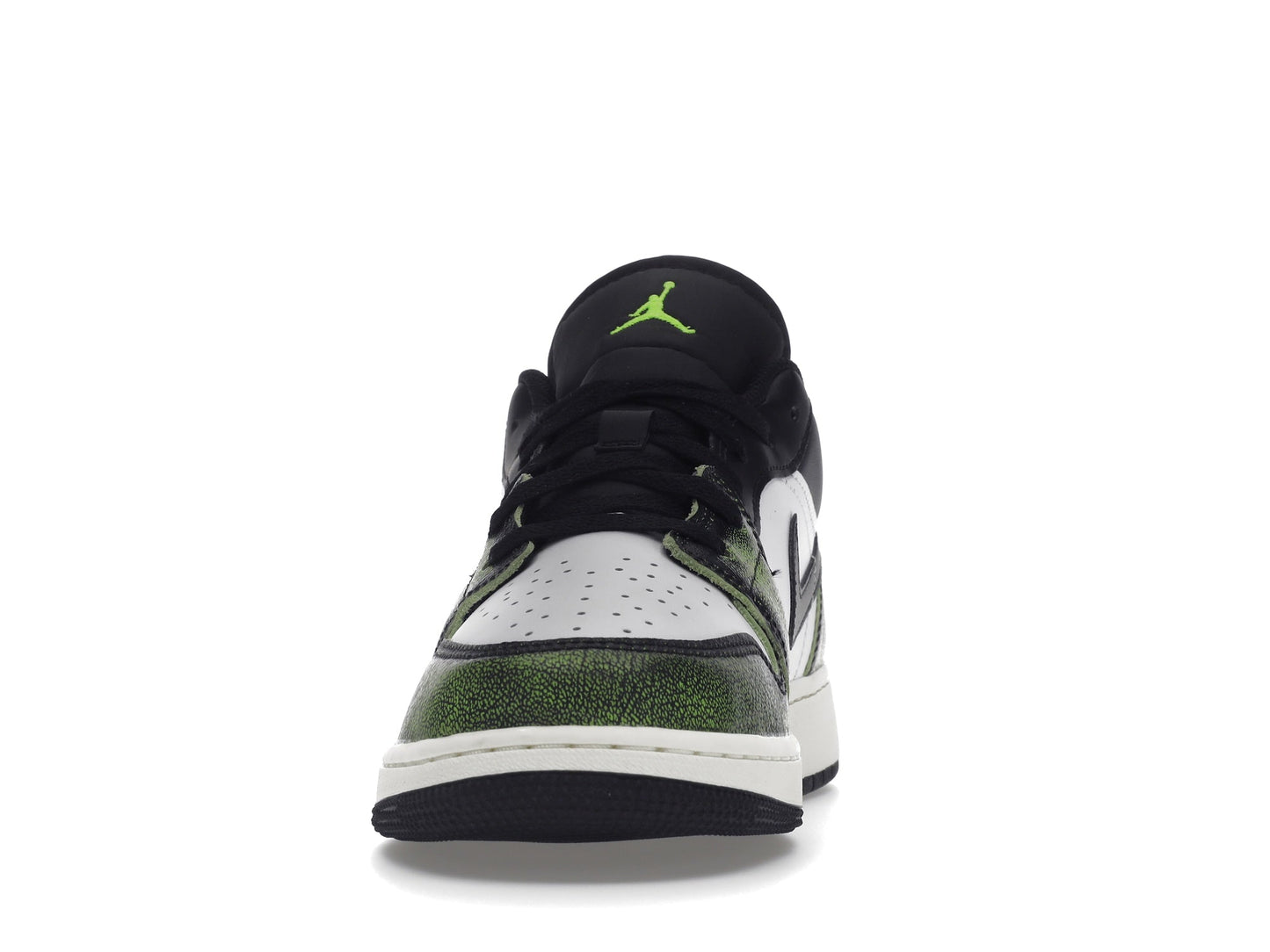 Air Jordan 1 Low Wear Away Electric Green - Lucid Soles