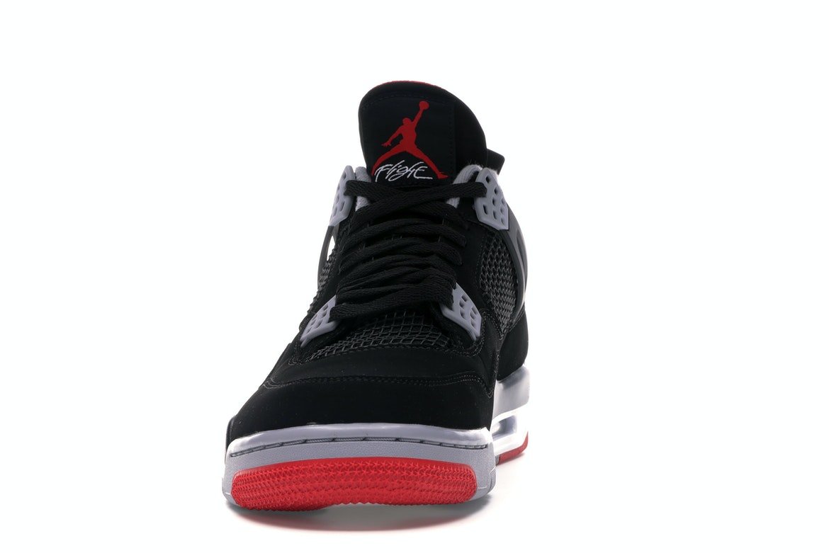 Air Jordan Retro 4 "Bred" (2019) - Lucid Soles
