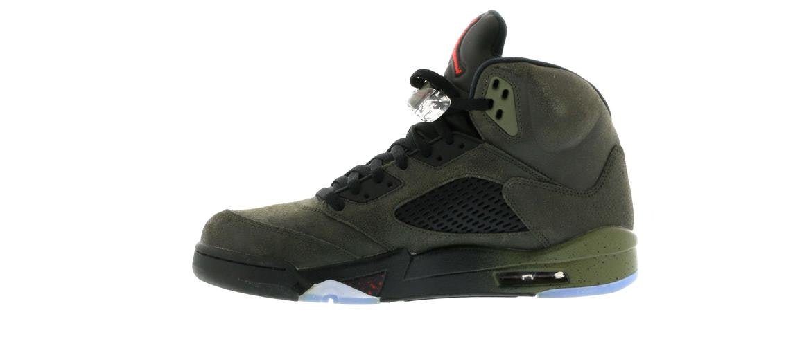 Air Jordan Retro 5 Fear Pack - Lucid Soles