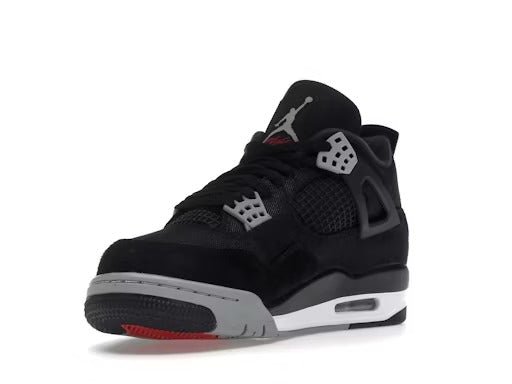 Air Jordan Retro 4 "Black Canvas" - Lucid Soles