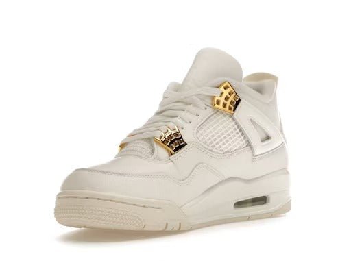 Jordan 4 Retro Metallic Gold (Women's) - Lucid Soles