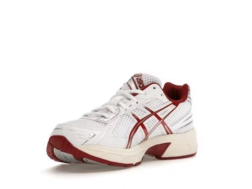 Asics Gel - 1130 White/ Red Dahlia - Lucid Soles