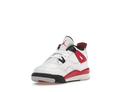 Air Jordan Retro 4 Red Cement (TD) - Lucid Soles