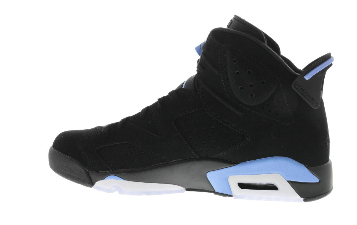 Air Jordan Retro 6 UNC University Blue - Lucid Soles