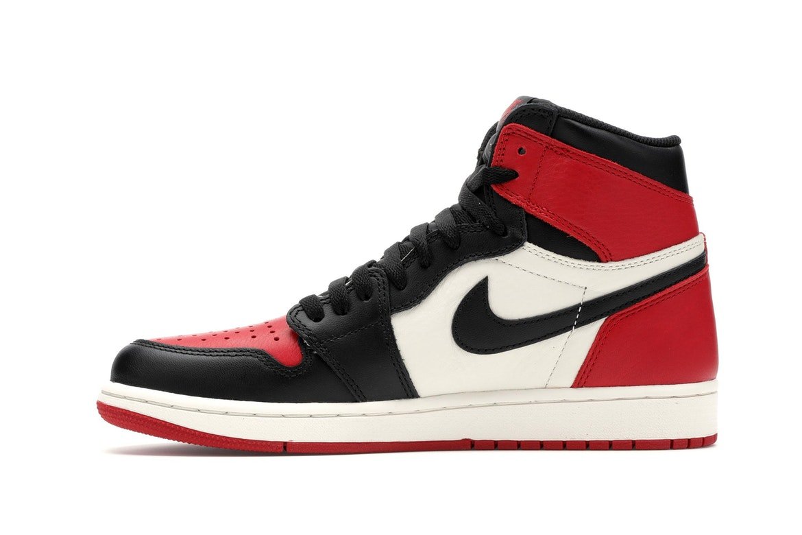 Air Jordan Retro 1 "Bred Toe" - Lucid Soles