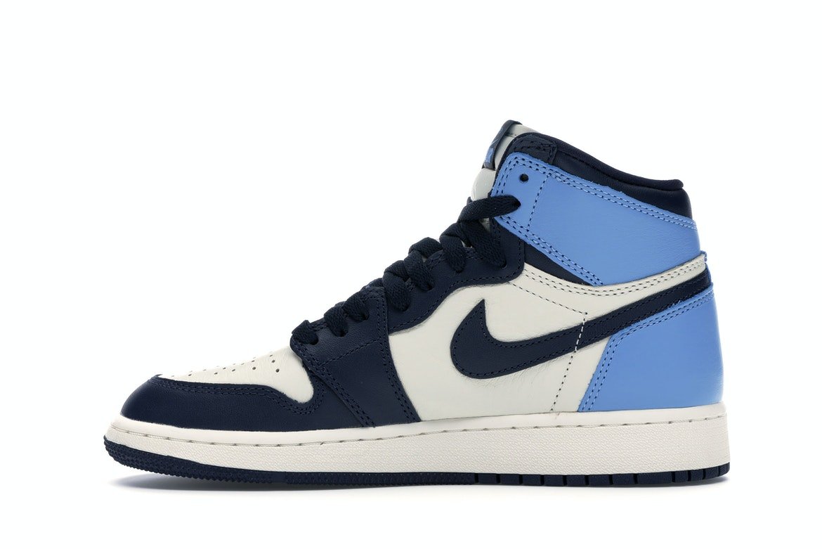 Air Jordan Retro 1 High Obsidian UNC (GS) - Lucid Soles
