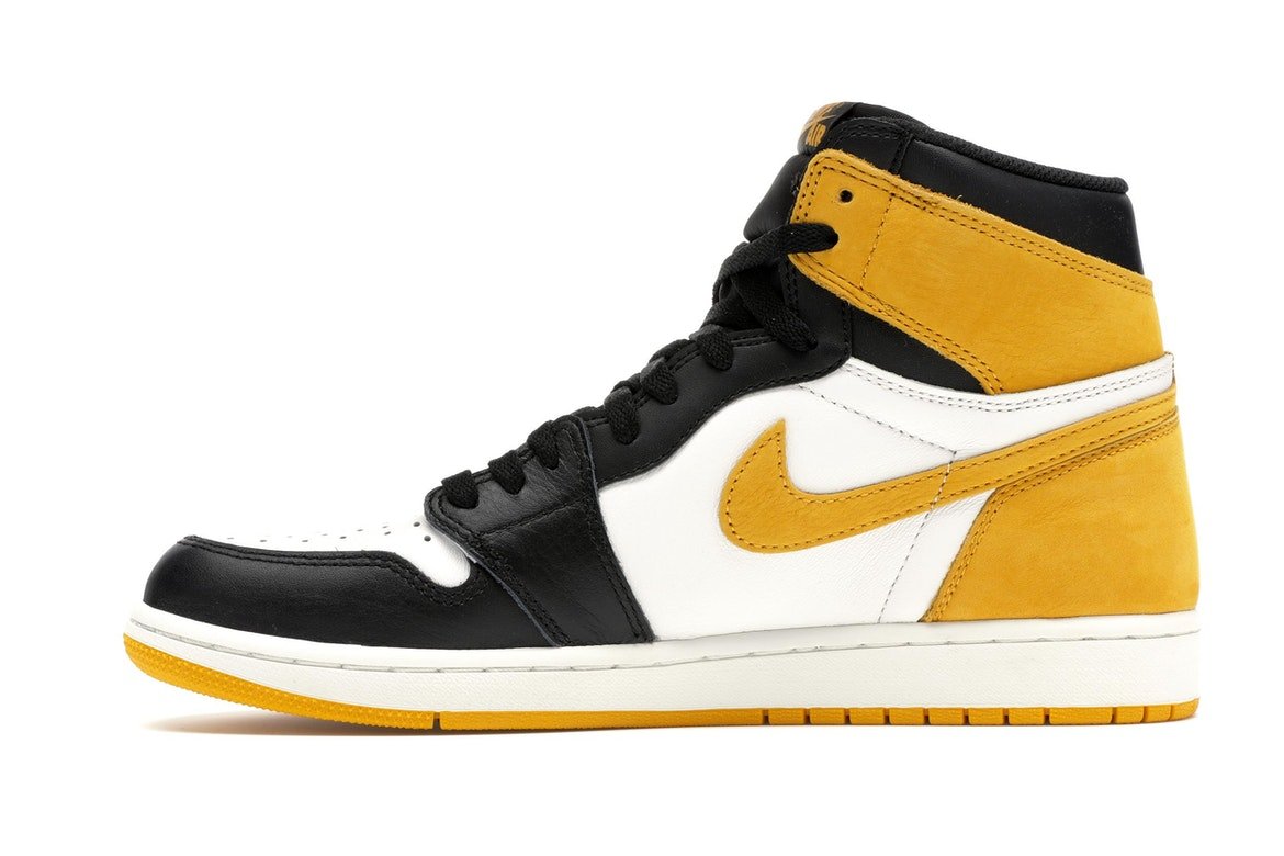 Air Jordan Retro 1 High Yellow Ochre - Lucid Soles