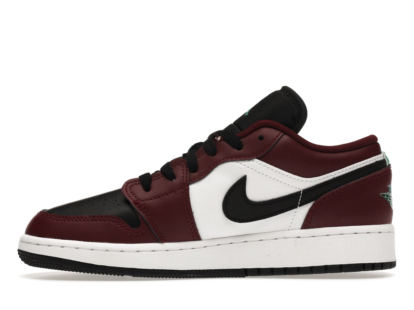 Air Jordan 1 Low SE Dark Beetroot Roma Green - Lucid Soles