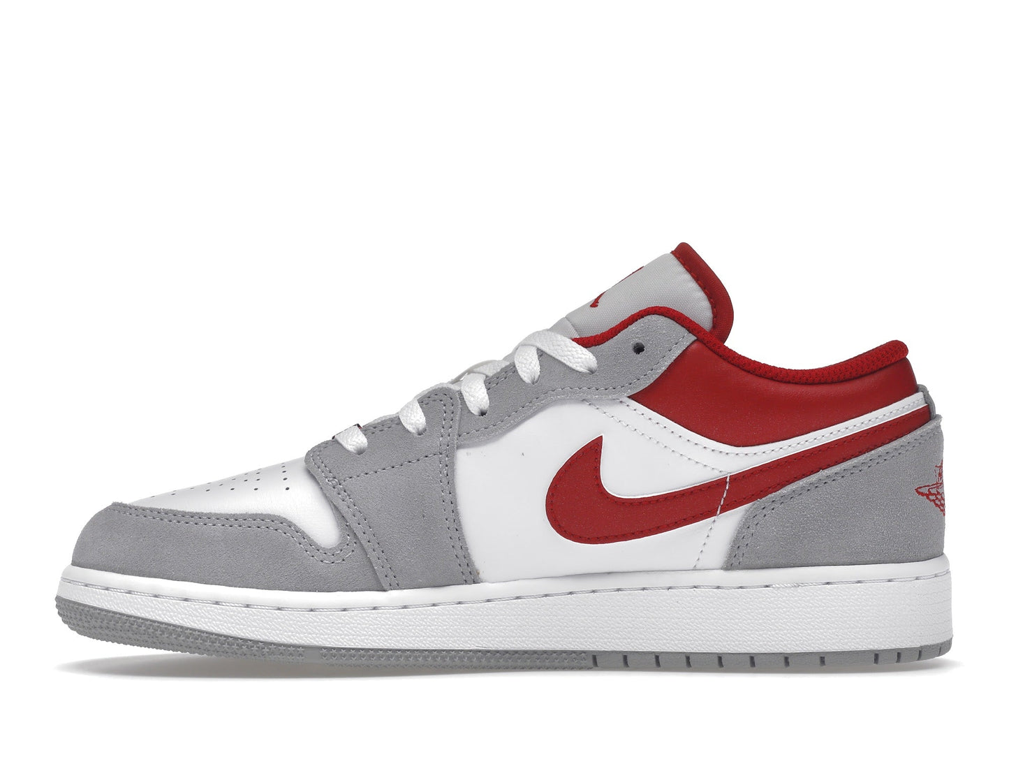 Air Jordan 1 Low SE Smoke Grey Gym Red - Lucid Soles