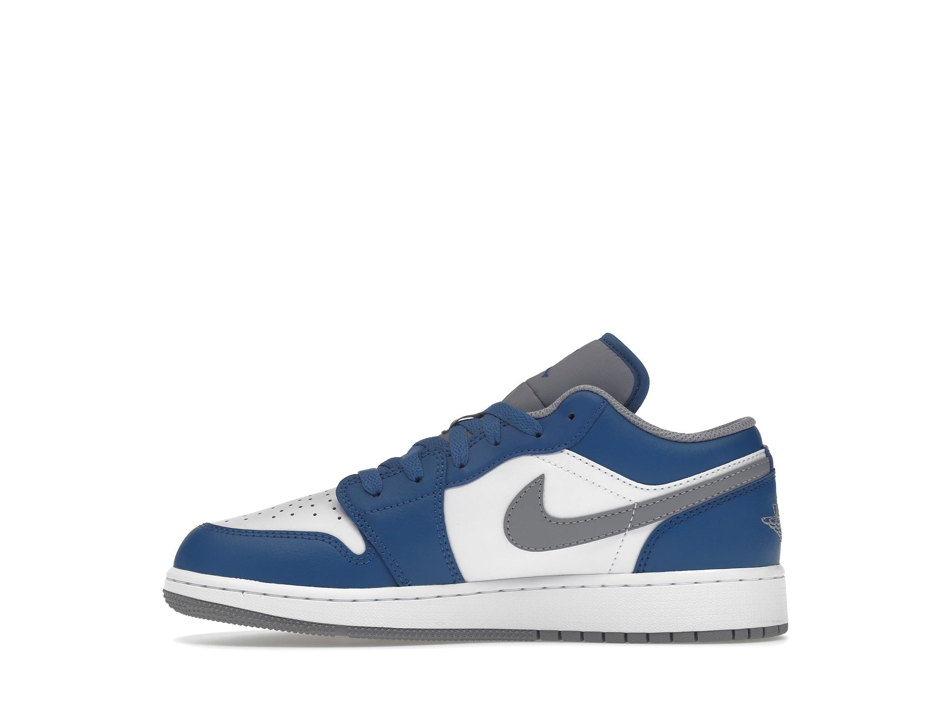 Air Jordan 1 Low True Blue - Lucid Soles
