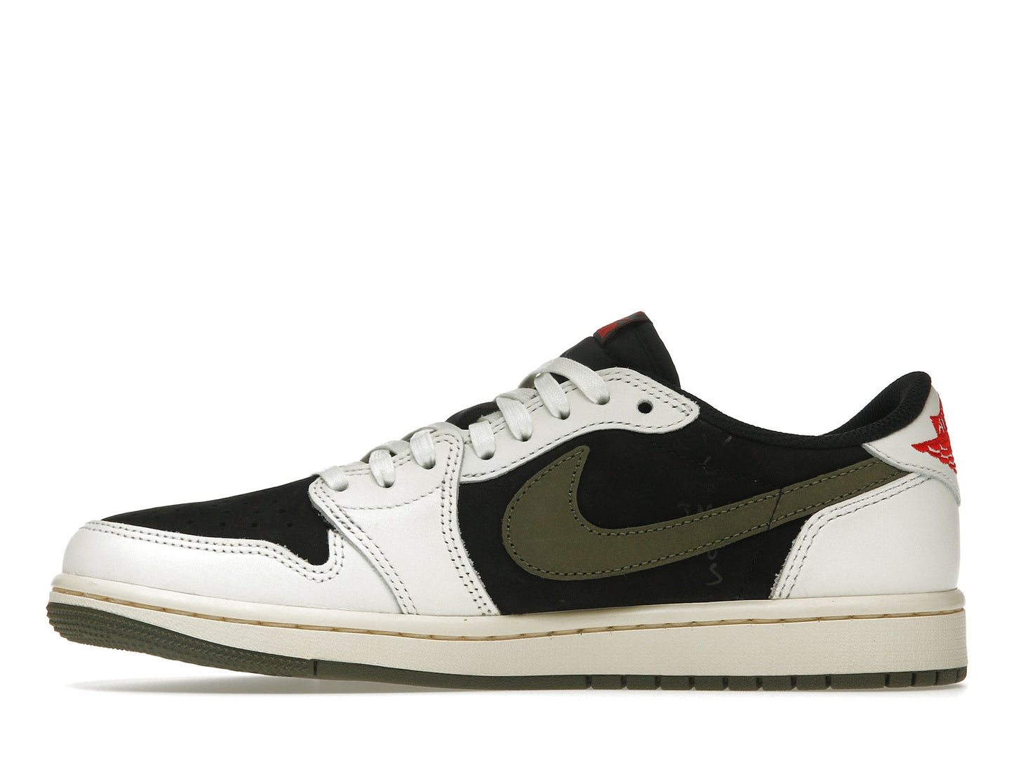 Air Jordan Retro 1 Low OG SP Travis Scott Olive (Women's) - Lucid Soles